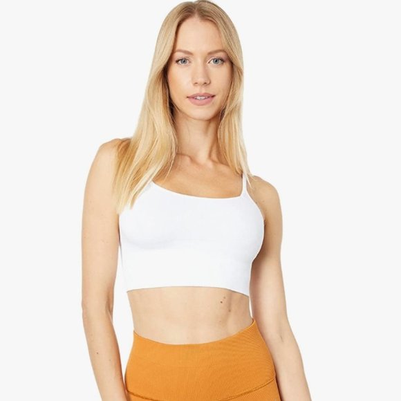 Free People Other - FREE People Womens Andi Square Neck Ribbed Seamless Bralette Size M/L